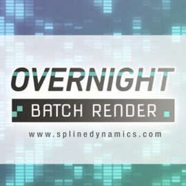 Overnight Batch Render v 1.25 for 3dsMax Free Download