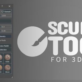 Sculpt Tool V1.0 for 3dsMax 2023 – 2024 Free Download