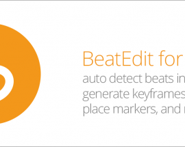 BeatEdit for After Effects v2.1.009 Free Download