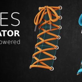 Blender Market – Laces Generator v1.0 Free Download