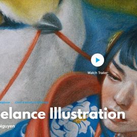 Learn Squared – Freelance Illustration by Tran Nguyen Free Download