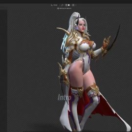 Udemy – 3D Female Armored Assassin in Blender course Free Download