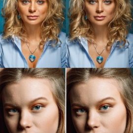 Valentin Khristich – Deep retouching of a female portrait in Photoshop