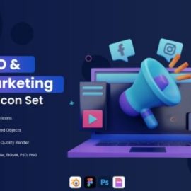 30 3D SEO and Marketing Icon Ui8.net30 3D SEO and Marketing Icon Ui8.net Free Download