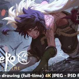 Artstation – Illustration tutorial Mineko: raid Free Download