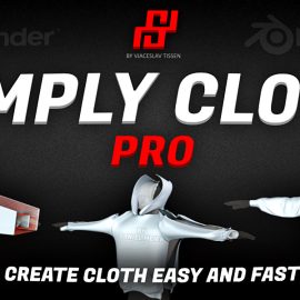 [Blender] Simply Cloth Pro 2.4.2 Free Download