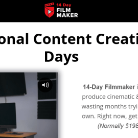 Paul Xavier – 14 Day Filmmaker – Learn Pro Content Creation In Just 14 Days Free Download