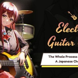 Wingfox Electric Guitar Girl The Whole Process of Creating a Japanese Character Free Download