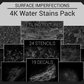 Artstation – Surface Imperfections – Water Stains Pack Free Download