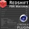 Redshift PBR Material plugin for Cinema 4D