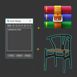 Smart Merge 2.09 upto 3dsMax 2024 Free Download