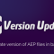 Aescripts AEP Version Updater v1.0 [WIN/MAC] Free Download