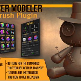 Power Modeler 1.97 ZBrush Plugin by Artistic Squad Free Download