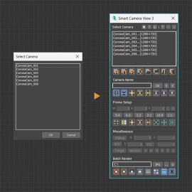 Smart Camera View 3.85 upto 3dsMax 2024 Free Download