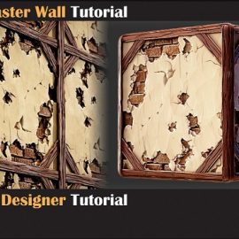 Artstation – Stylized Plaster Wall Tutorial – VOL 04 Free Download