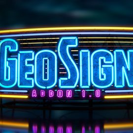 Blender – Geo Sign (Sign Generator Addon) Free Download