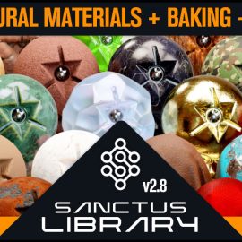 Blender Market – Sanctus Library V2.8 Free  Download