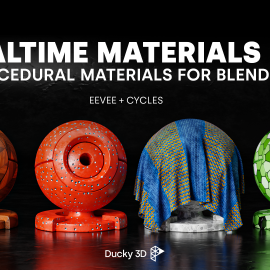 Blender – Realtime Materials v2.1.6 Free Download