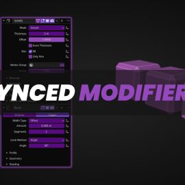 Blender 4 – Synced Modifiers v2.2 Free Download