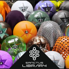 Blender – Sanctus Library – Procedural Materials 2.9 Free Download