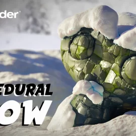 Blender – Snowify (Procedural Snow Generator) Free Download