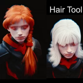 Hair Tool v4.0.1 + Library for Blender Free Download