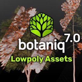 Blender – Botaniq v7 – Tree And Grass Library Free Download