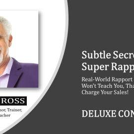 Paul Ross – Secrets Of Subtle Sales Mastery Deluxe Download