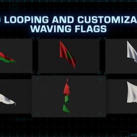 ActionVFX Waving Flags Free Download