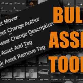 Bulk Asset Tools v1.7.3 for Blender 4.0 – 4.2+ Free Download