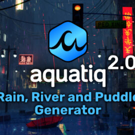 Water Library Aquatiq v2.0.0 for Blender Free Download