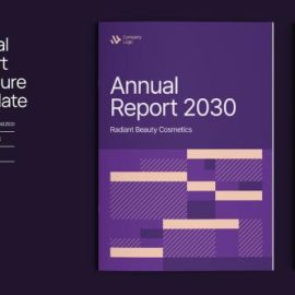 Annual Report Brochure Template Free Download