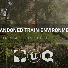 Artstation – Unreal Complete Scene – Abandoned Train Free Download