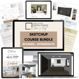 Clare Le Roy – SketchUp Beginner + Intermediate Course Bundle Free Download