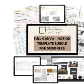 Clare Le Roy – The Complete Canva and Notion Template Bundle for Designers Free Download