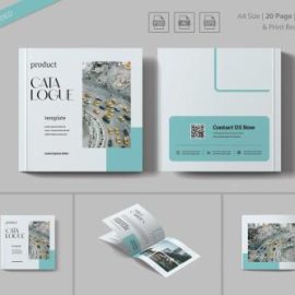 Square Product Catalogue Template Free Download