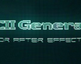 AEScript ASCII Generator V1.3 Free Download