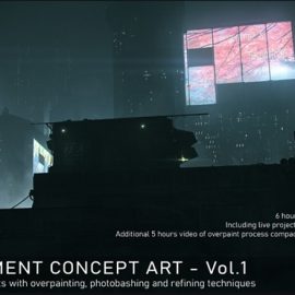 Artstation – Environment Concept Art Vol.1 – Overpainting, photobashing and refining keyarts by Chris Doretz Free Download