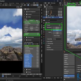 Pure-Sky Pro v6.0.84 for Blender Free Download