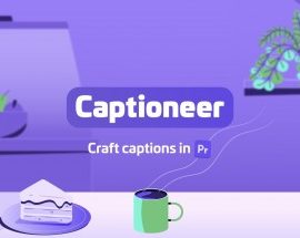 Aescripts Captioneer v1.2.25.3 Free Download