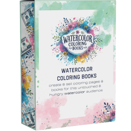 Funnel Mates – Watercolor Coloring Books