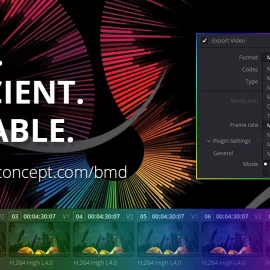 MainConcept Codec Plugin 1.6 for DaVinci Resolve Free Download