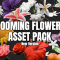 blendermarket – Blooming Flowers – Geo Nodes Curve Asset Pack Free Download