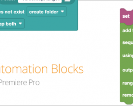 Aescripts Automation Blocks for Premiere Pro v1.1.004 Free Download