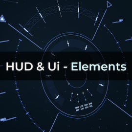 HUD & Ui Elements v1.15 for Blender Free Download