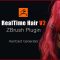 Real-time Hair V2 ZBrush Plugin Free Download