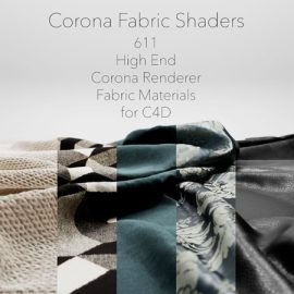 3DRnB Corona Fabric Shaders Free Download