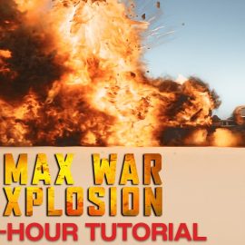 DoubleJump Academy – Mad Max War Rig Explosion Houdini Tutorial