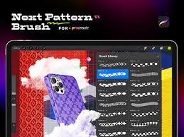 Next Pattern V1 ✦ Procreate Brushes Set Free Download