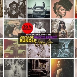 Vintage Photo Effect Bundle Free Download